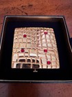 Rare 2009 Estee Lauder Golden Cobblestones Lucidity Powder Compact New