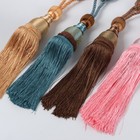2x Curtain Tie Backs Tassel Rope Twist Tiebacks Window Modern Decor Fashion Home