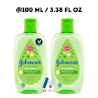 2x 100ml Johnson s Baby Cologne Summer Castor Oil Soothing Cool Soft Long Scent