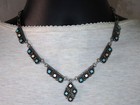 Zuni Gasper Sleeping Beauty Turquoise Sterling Silver Necklace 2 Cuffs Earrings