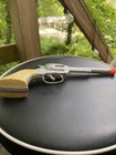 Working Vintage Daisy Cap Gun With White Stag Grips Cowboy Pistol Toy 