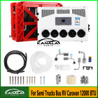  51 12v Truck Cab Air Conditioner Split Ac For Semi Trucks Bus Caravan 12000btu