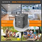 82qt Hot Box Food Warmer Insulated Food Pan Carrier With Wheels For Restaurant