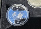 2004 Arctic Fox Canada 4 Coin  999 Silver Set Box   Coa 1 85 Troy Oz Total