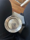 Tiffany   Co  Silver Soldered Cup Ornate Floral Band Monogram Collectible