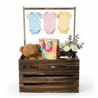 Baby Basket With Handle Baby Shower Gifts Basket Pregnancy Gifts For New Parents