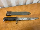 Antique Ria 1917 Us Army Militaria World War One Wwi Bayonet W  Scabbard 302426