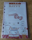 2 Hello Kitty My Melody Lined Paper To Do List A5 Punched Holes Refill