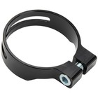 Allstar All18327  One Black Aluminum Billet Hose Clamp 1 75in Performance Parts