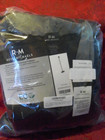 Ross Michaels Bathrobe Black And Grey Plush Shawl Collar Kimono Mens Size 2xl