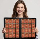 16 Pocket Card Binder  1000  Premium Zip Trading Card Binder  Double Sided Pocke