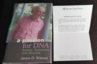 Signed By James D Watson  Nobel Prize Co-winner For Dna -  a Passion For Dna  Hc