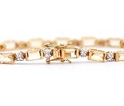 8 54 Ctw Natural Citrine   Diamond 18kgp Designer