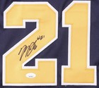 Morez Johnson Jr Signed Autographed Michigan Wolverines Jersey Jsa Coa  Rare