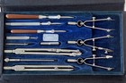 Vintage Dietzgen Commander Drawing Instruments Drafting Set In Case Usa