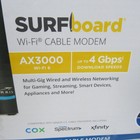 Arris Surfboard G34 Ax3000 Wifi 6 Cable Modem Router Black Dual Band Docsis 3 1
