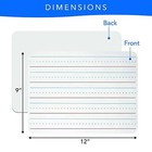 Small White Dry Erase Board For Kids 2pk   Double Sided Lapboard Mini 