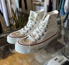 Vintage Nwot Converse Hi Top Made In Usa White Men   s Size 6