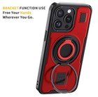 For Apple Iphone 13 Pro Max 5g Case Rubber Hard Cover Ring Kickstand Shockproof