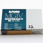32 Sheets  expired  11x14  Ilford Multigrade Iv Rc Deluxe Pearl B w Photo Paper
