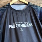 Jiu Jjitsu League Rashguard Mens 2xl Xxl Pan Americans Long Sleeve Bjj No Gi Mma