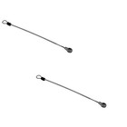 Qty 2  Rear Tension Tailgate Cable Fits John Deere Replaces M159508