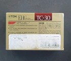 Tdk Tc-30 Ehg Vhs-c Video Cassette Made In Japan Extra High Grade New