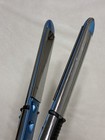 Babyliss Pro Optima3000 Nano Titanium Flat Iron Blue Silver Unisex Tested Works