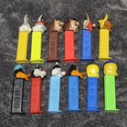 Vintage Looney Tunes Pez Dispensers Lot Of 12 Tweety Bugs Taz Sylvester Daffy