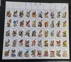 Lot Worldwide 529 Stamps Collection Postage Birds Songbirds Avian