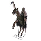 Life Size Reapers Ride Animated Halloween Prop Horse Skeleton Sleepy Hollow New
