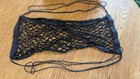 Stuffed Animal Storage Net Large Bedside Toy Plush Organizer Gently Used Black