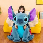 Giant 80cm Disney Stitch Doll Lilo Stuffed Toys Plush Cartoon Kids Gift Angel