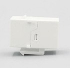 5 Pcs Lot Inline Rj45 Keystone Wall Coupler Jack Adapter White Cat6 6e 