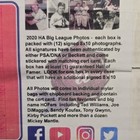 Historic Mlb Autographs 2020 Big League Signed Photos Box  factory Sealed 