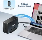 Maiwo Dual Bay Hard Drive Raid Enclosure For 3 5 Inch Sata Hdd  Raid    