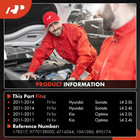 A c Compressor W  Clutch 2011-2014 Hyundai Sonata  2011 Kia Optima 2 0l 2 4l