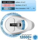 3d Embossing Label Maker With 5 Color Label Tapes 3 8  For Dymo Omega Xpress