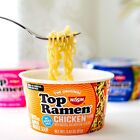 Nissin Top Ramen Bowl Ramen Noodle Soup  Chicken  3 42 Ounce  pack Of 6 