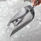 One-piece Aluminum Scoop Round Bottom