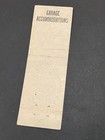 1940s Rare Vintage Matchbook Forest Hotel New York City