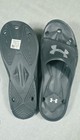 Under Armour -men s Size 13-locker Iii Slide -1287325-001 -black metallic Silver