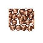 Lot 500 Metal Jingle Bells   Pretty Reddish Copper Color Beads Charms 10mm 3 8 