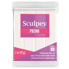 Premo Sculpey Accents Polymer Clay 2oz White Translucent