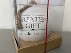 Nib Our Greatest Gift Baby s First Christmas Ceramic Tree Personalized Ornament