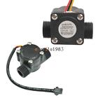 Water Flow Sensor Fluid Flowmeter Switch G1 2 Counter 1-30l min Meter
