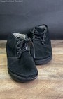 Ugg Neumel 3236 Black Suede Sheepskin Lined Chukka Boots Men s Size 10