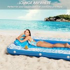 Inflatable Tanning Pool Lounger Float - Jasonwell 4 In 1 Sun Tan Tub Sunbathing