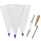 3 Pack Tile Grout Masonry Mortar Bag  12  By 24  Heavy Duty Tear Resistant Pu   