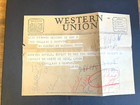 Vintage Nov  1945 Western Union Telegram With Original Envelope New York